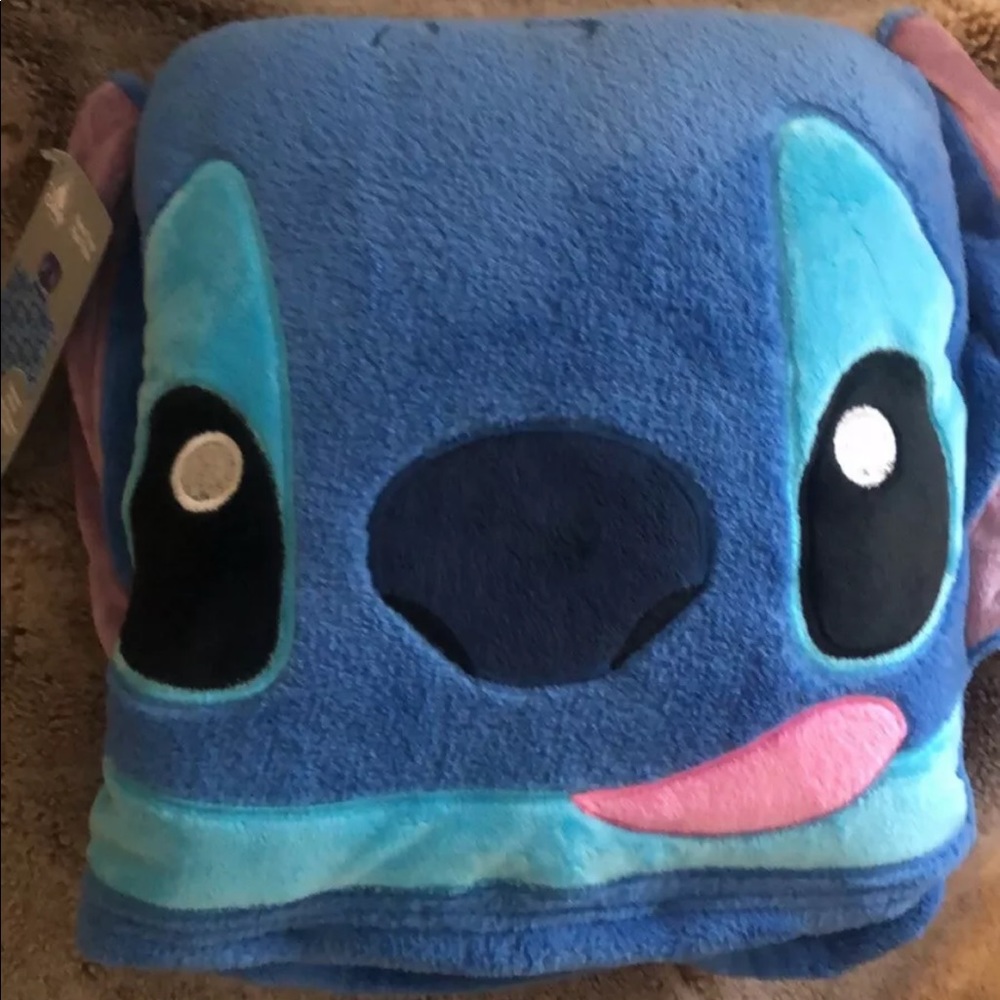 Disney Stitch Blanket/ Throw/ pillow